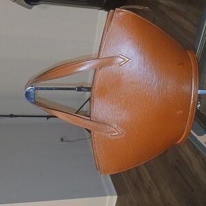 Louis Vuitton Epi Brown Tote Bag